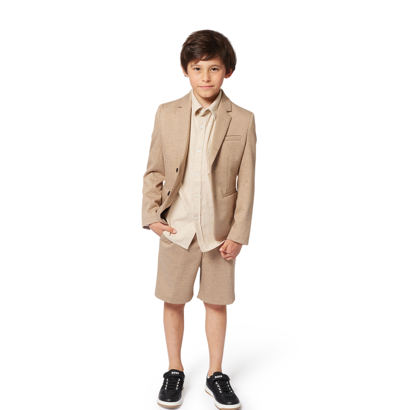 Schn&uuml;rsneaker mit Klett BOSS 
                        JUNGE