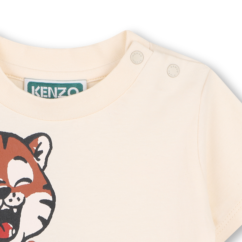 T-Shirt mit kurzen &Auml;rmeln KENZO KIDS 
                        JUNGE