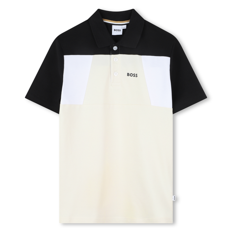 Poloshirt mit Farbblockmuster BOSS 
                        JUNGE