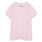 Bedrucktes T-Shirt KARL LAGERFELD KIDS 
                    M&Auml;DCHEN