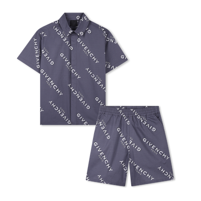 SET AUS HEMD UND SHORTS GIVENCHY JUNGE
