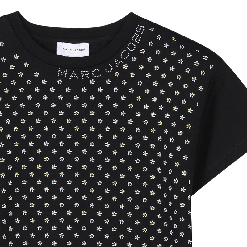 Kurzarm-Kleid mit Strass MARC JACOBS 
                        M&Auml;DCHEN