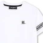 T-Shirt mit kurzen &Auml;rmeln KARL LAGERFELD KIDS 
                    JUNGE