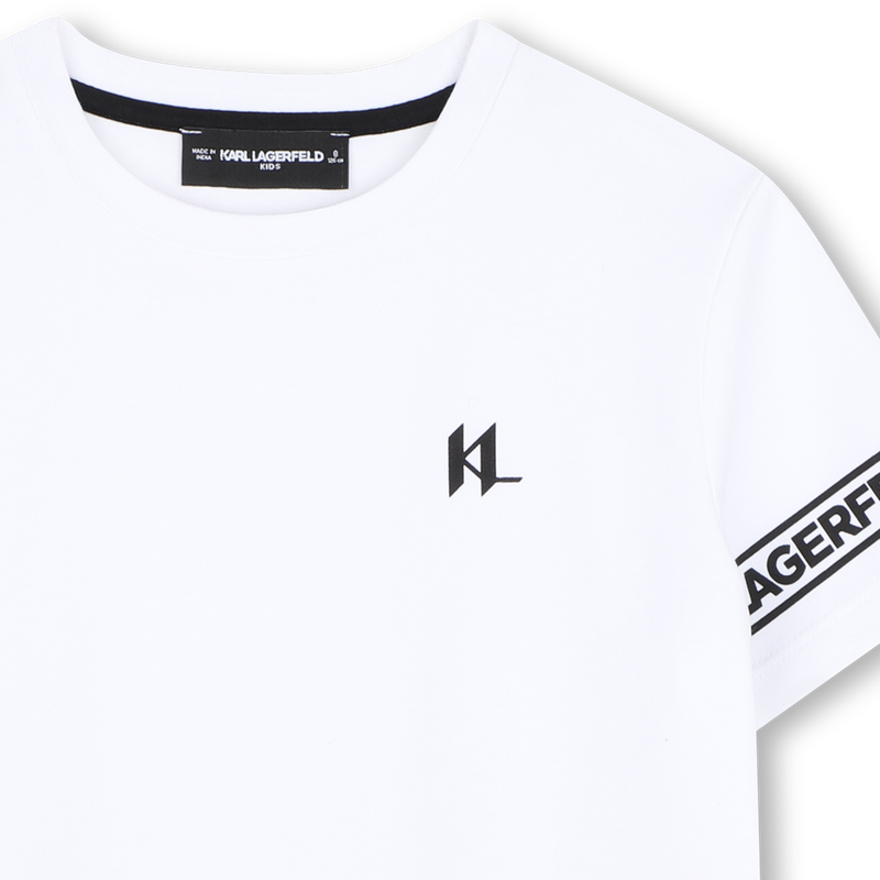 T-Shirt mit kurzen &Auml;rmeln KARL LAGERFELD KIDS 
                        JUNGE