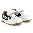 Ledersneaker mit Klettriemen BOSS 
                    JUNGE