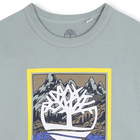 Lang&auml;rmeliges T-Shirt aus Jersey TIMBERLAND 
                    JUNGE