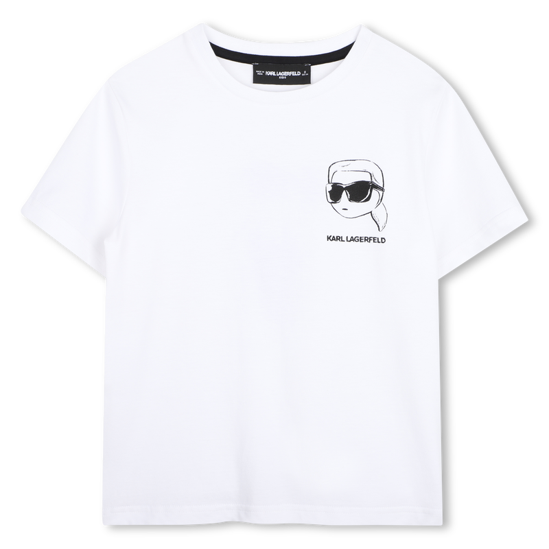 T-Shirt mit kurzen &Auml;rmeln KARL LAGERFELD KIDS 
                        JUNGE