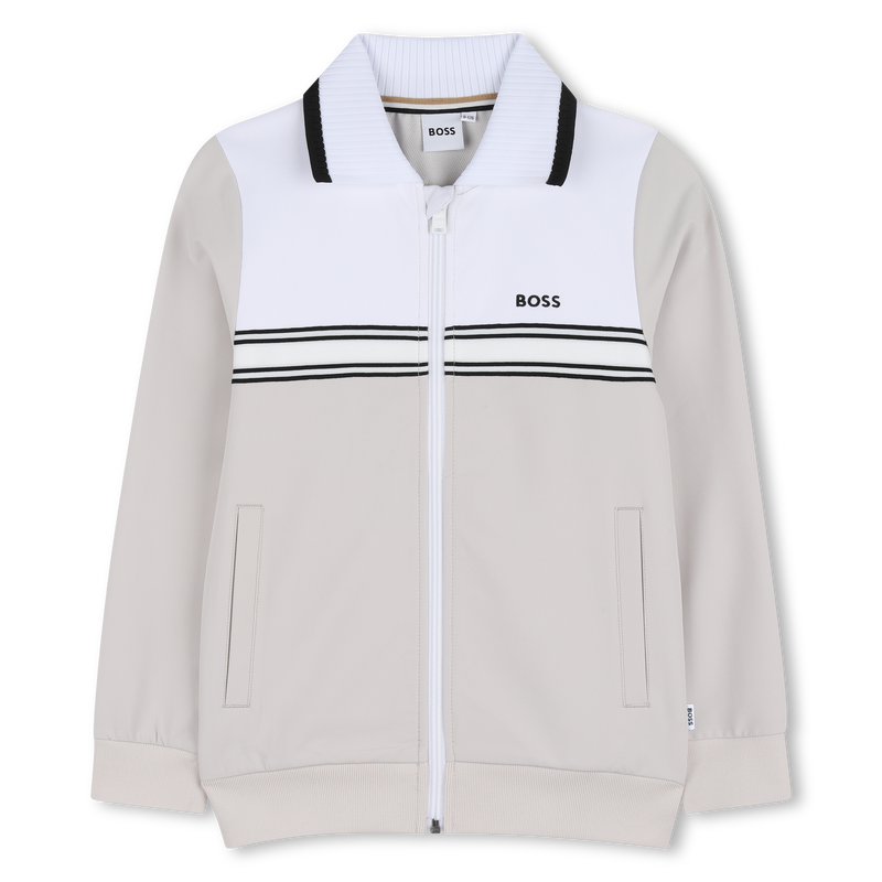 JOGGING-SWEATSHIRT MIT REISSVERSCHLUSS BOSS 
                        JUNGE