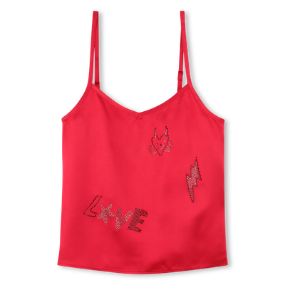 Tr&auml;gertop mit Strass ZADIG & VOLTAIRE M&Auml;DCHEN