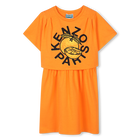 2-in-1-Kleid mit Motiv KENZO KIDS 
                    M&Auml;DCHEN