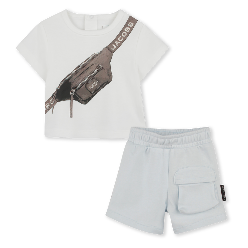 Baumwoll-T-Shirt und Shorts MARC JACOBS 
                        UNISEX