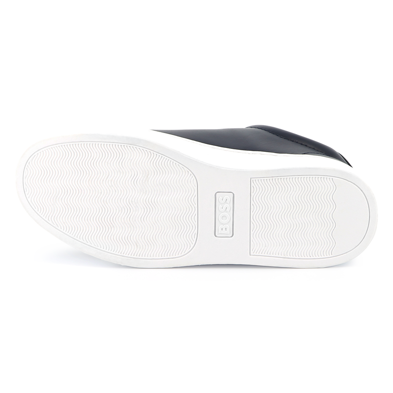 Ledersneaker zum Schn&uuml;ren BOSS 
                        JUNGE