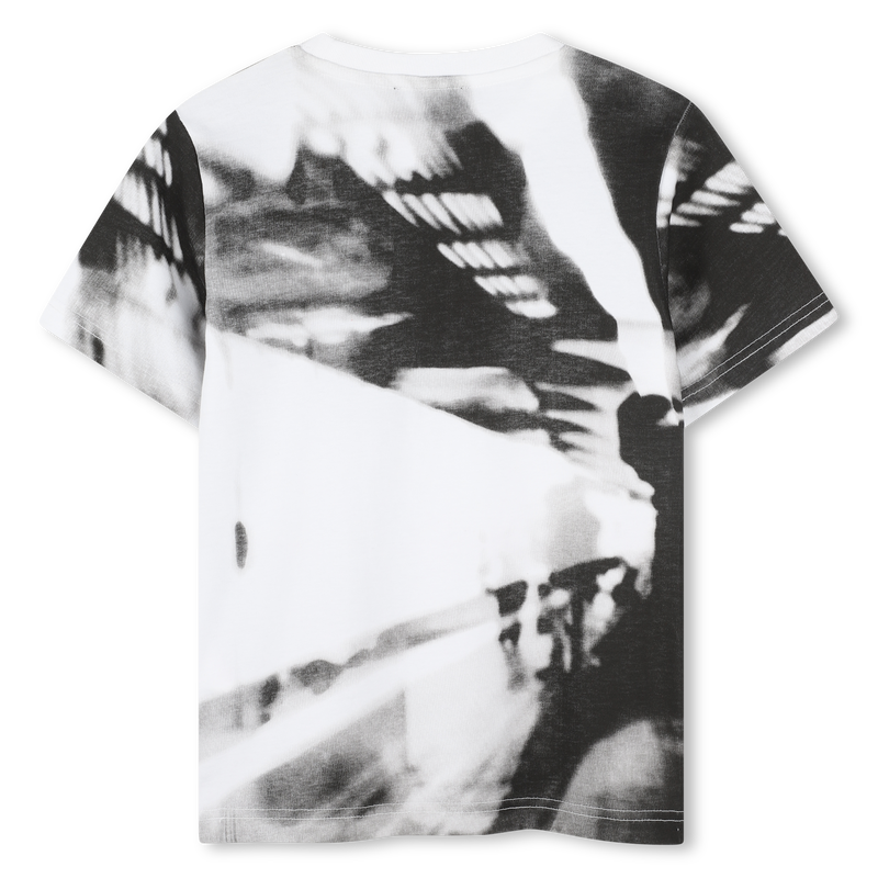 Bedrucktes Baumwoll-T-Shirt DKNY 
                        JUNGE