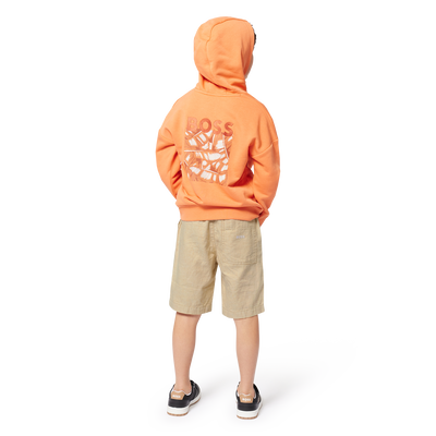 Gekn&ouml;pfte Jogging-Bermudas BOSS JUNGE