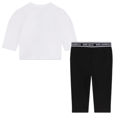 Set mit T-Shirt und Leggings KARL LAGERFELD KIDS M&Auml;DCHEN