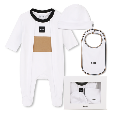 Pyjama-Set mit M&uuml;tze und L&auml;tzchen BOSS JUNGE