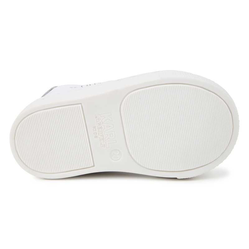 Low-Sneaker aus Leder KARL LAGERFELD KIDS 
                        UNISEX