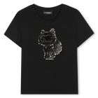 Kurz&auml;rmeliges T-Shirt KARL LAGERFELD KIDS 
                    M&Auml;DCHEN