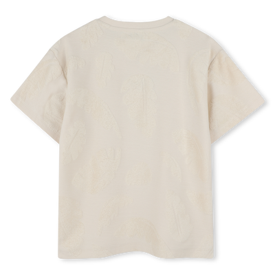 T-Shirt aus Frottee KENZO KIDS JUNGE