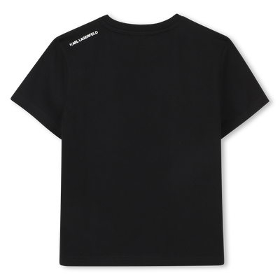 T-Shirt mit kurzen &Auml;rmeln KARL LAGERFELD KIDS JUNGE