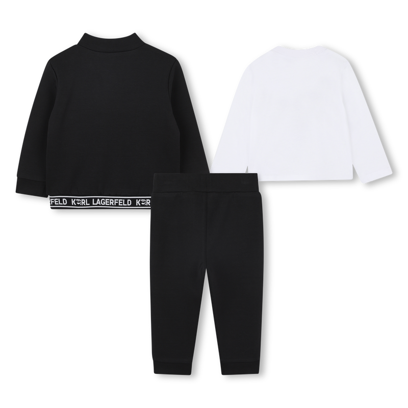 Dreiteiliges Set KARL LAGERFELD KIDS 
                        JUNGE