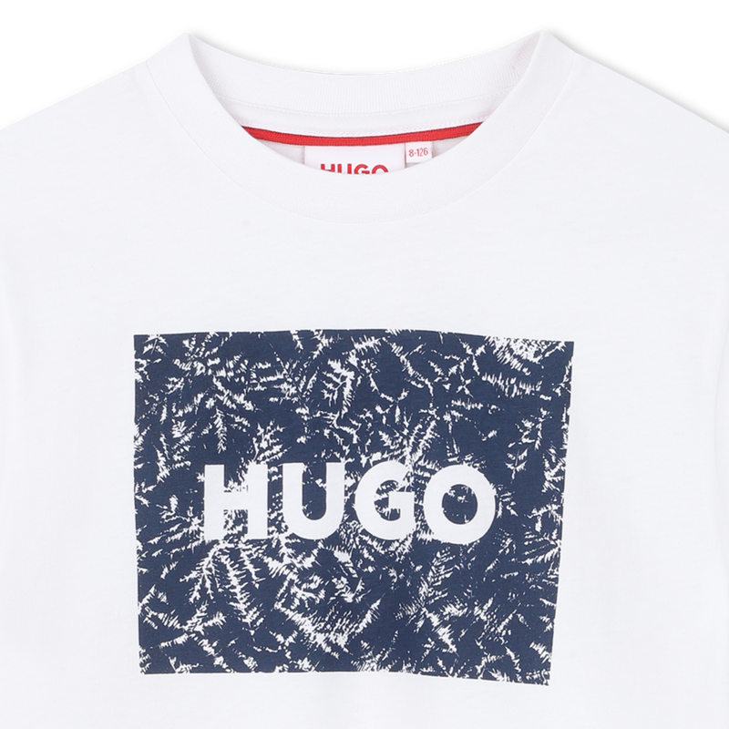 KURZ&Auml;RMELIGES T-SHIRT HUGO 
                        JUNGE