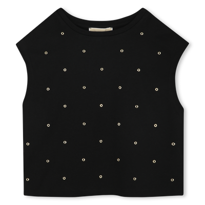 Festliches Baumwoll-T-Shirt MICHAEL KORS M&Auml;DCHEN