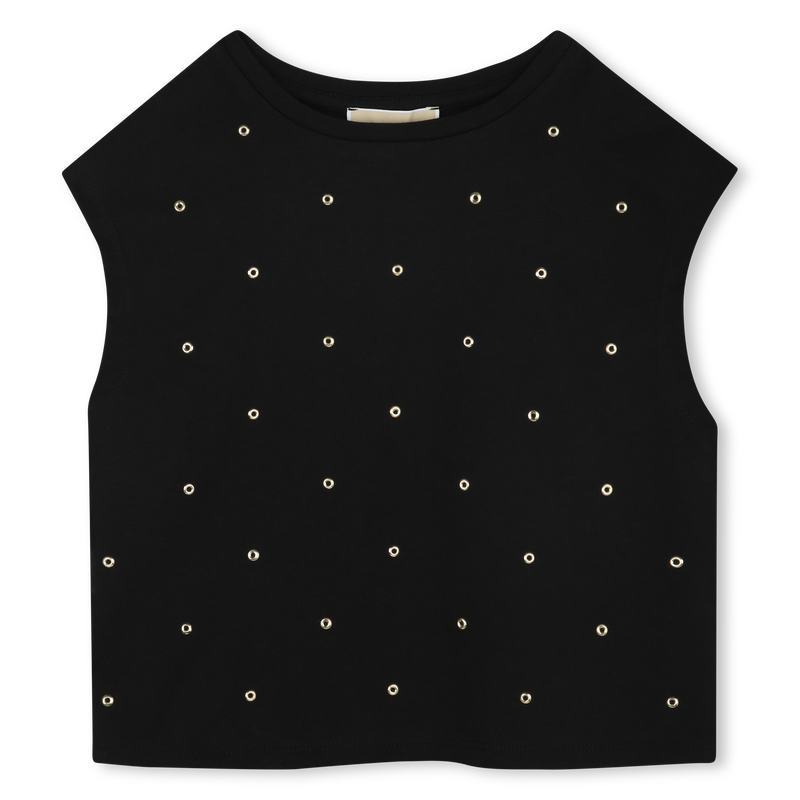 Festliches Baumwoll-T-Shirt MICHAEL KORS 
                        M&Auml;DCHEN