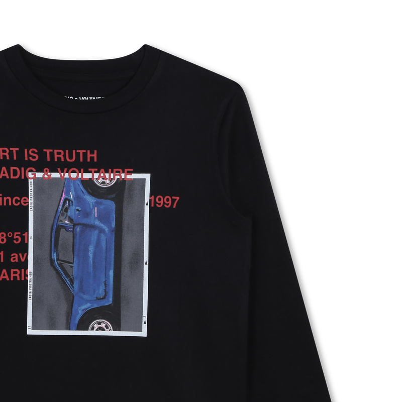 Langarm-T-Shirt ZADIG & VOLTAIRE 
                        JUNGE