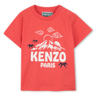 Kurz&auml;rmeliges t-shirt KENZO KIDS 
                    JUNGE