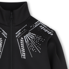 Stehkragen-Cardigan KARL LAGERFELD KIDS 
                    M&Auml;DCHEN