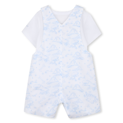 SET AUS T-SHIRT UND OVERALL GIVENCHY UNISEX