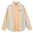 Gestreiftes langarmhemd KENZO KIDS 
                    JUNGE