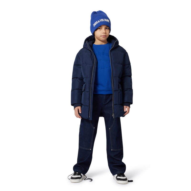 Weite Jeans mit Steppn&auml;hten ZADIG & VOLTAIRE 
                        JUNGE