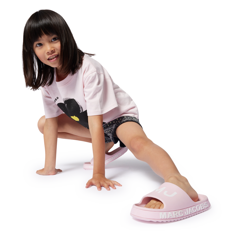 Zweifarbige Pantoletten MARC JACOBS 
                        M&Auml;DCHEN