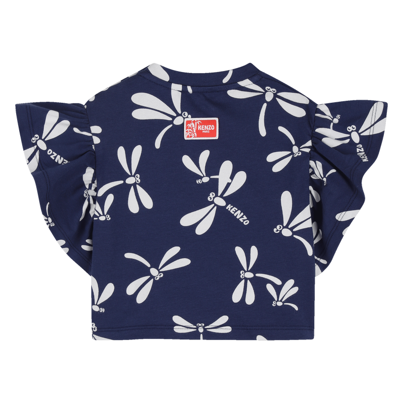 KURZ&Auml;RMELIGES T-SHIRT KENZO KIDS 
                        M&Auml;DCHEN