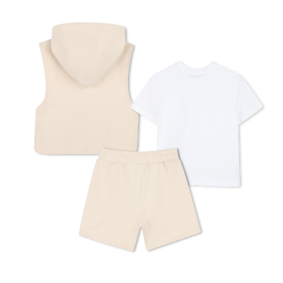 T-SHIRT + SWEATSHIRT + SHORTS SET BOSS JUNGE