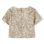 Festliche Paillettenbluse MICHAEL KORS 
                    M&Auml;DCHEN