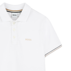 Poloshirt mit Streifen BOSS 
                    JUNGE