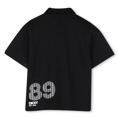 KURZ&Auml;RMELIGES POLOSHIRT DKNY JUNGE
