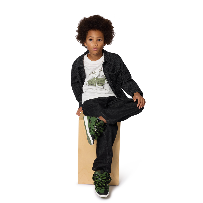 Sneakers mit Schn&uuml;rung LANVIN 
                        JUNGE