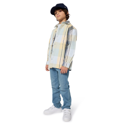 Lang&auml;rmeliges Hemd BOSS JUNGE