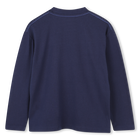 Lang&auml;rmeliges T-Shirt aus Jersey TIMBERLAND 
                    JUNGE