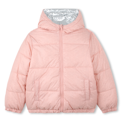 Wende-Daunenjacke aus Polyester KENZO KIDS M&Auml;DCHEN