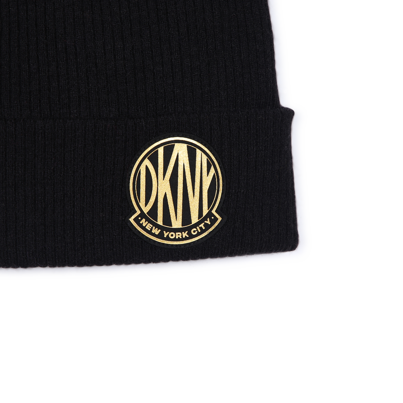 Strickm&uuml;tze mit Umschlag DKNY 
                        M&Auml;DCHEN