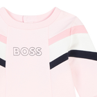 Ausgestelltes Kleid aus Fleece BOSS 
                    M&Auml;DCHEN