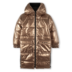 Lange wendbare Daunenjacke KARL LAGERFELD KIDS 
                    M&Auml;DCHEN