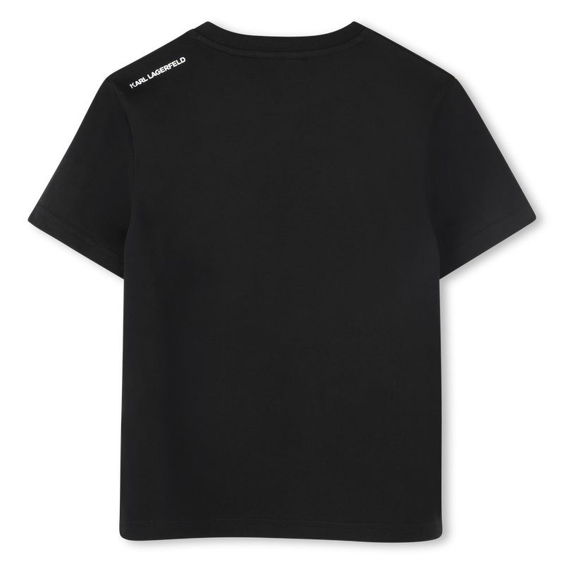 Kurzarm-T-Shirt KARL LAGERFELD KIDS 
                        JUNGE
