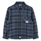 Kariertes Baumwoll-Overshirt TIMBERLAND 
                    JUNGE