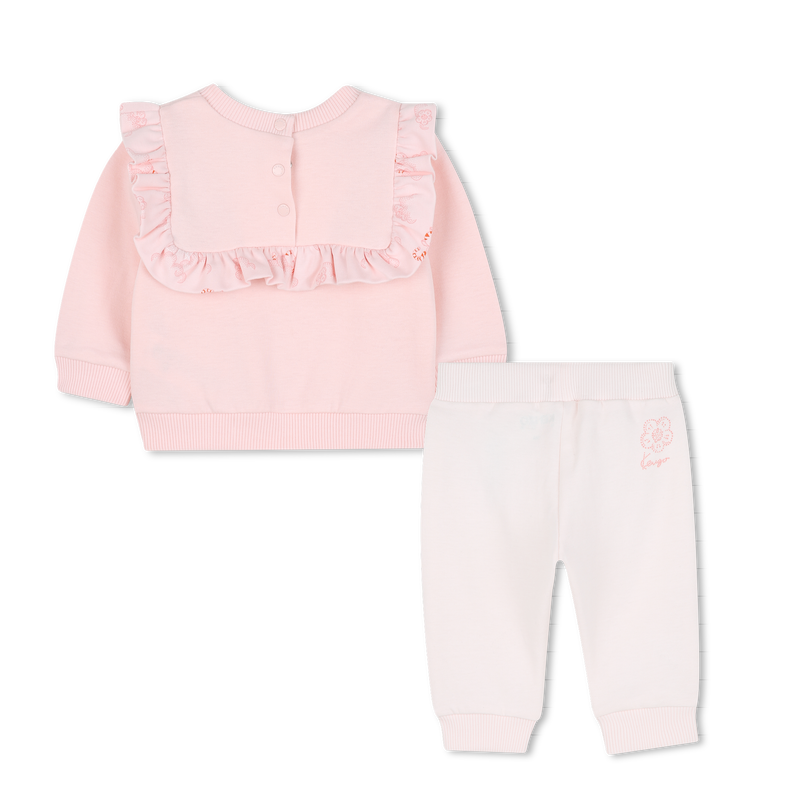 Set aus Sweatshirt + Hose KENZO KIDS 
                        M&Auml;DCHEN